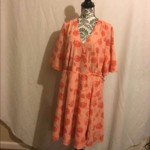 Torrid size 20 floral print dress